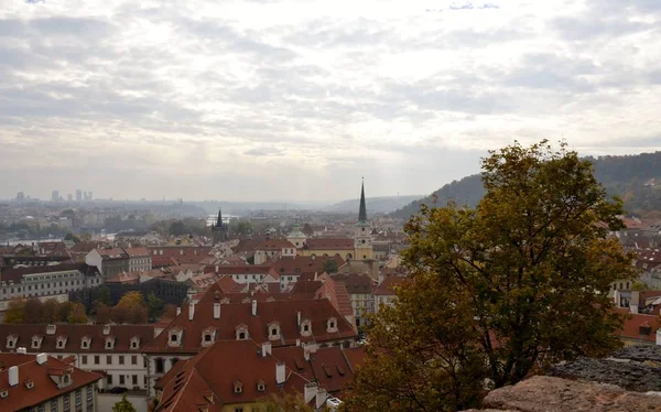 Építészet, a Prágai Őszi — Stock Fotó