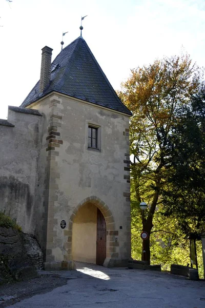Architettura dal castello di Karlstejn — Foto Stock