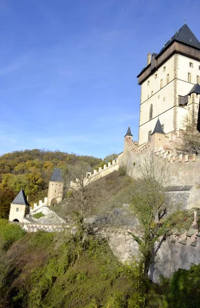 Arquitectura del castillo de Karlstejn —  Fotos de Stock