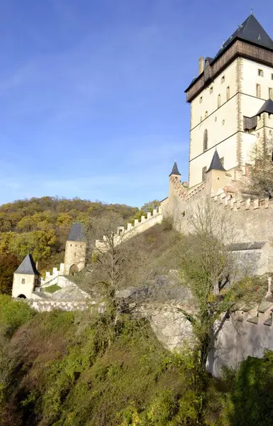 Arquitectura del castillo de Karlstejn —  Fotos de Stock