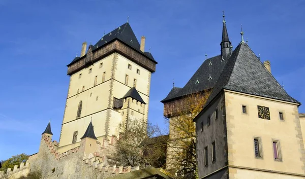 Arquitectura del castillo de Karlstejn —  Fotos de Stock