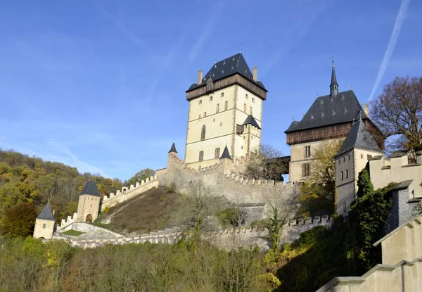 Arquitectura del castillo de Karlstejn —  Fotos de Stock