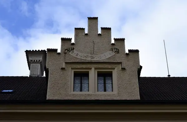 Het platform van het Kasteel Konopiste — Stockfoto