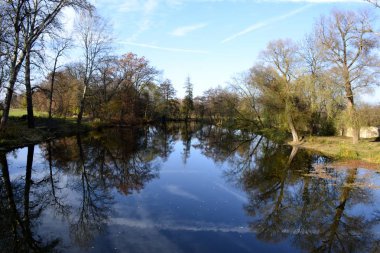 Nehir su yansımaları ile