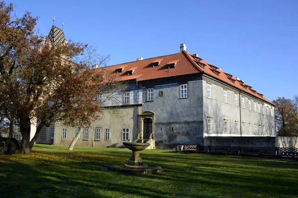 Architektura z Brandys nad Labem zamek — Zdjęcie stockowe