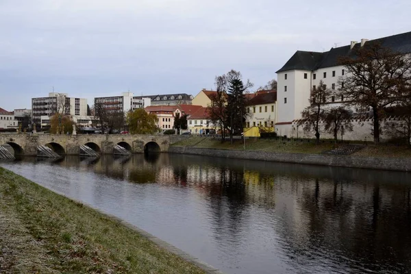 Arkitektur från Pisek — Stockfoto