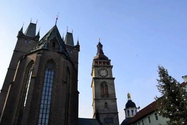 Hradec Kralove gelen Mimarlık — Stok fotoğraf