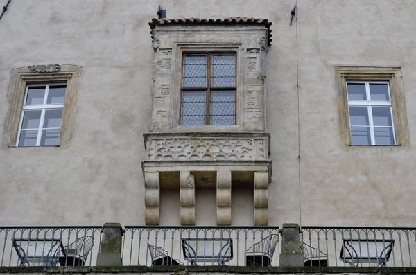 Építészet Brandýs nad Labem-i kastély — Stock Fotó