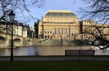 Prag Ulusal Tiyatro gelen Mimarlık 