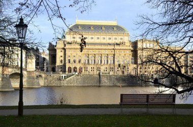 Prag Ulusal Tiyatro gelen Mimarlık 