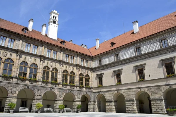 Architecture from Nelahozeves chateau — Stock Photo, Image