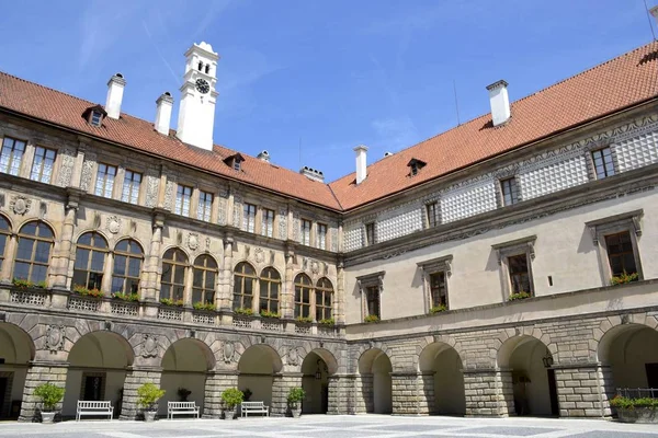 Architecture from Nelahozeves chateau — Stock Photo, Image