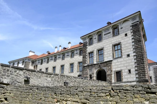 Архітектури, з Nelahozeves chateau — стокове фото