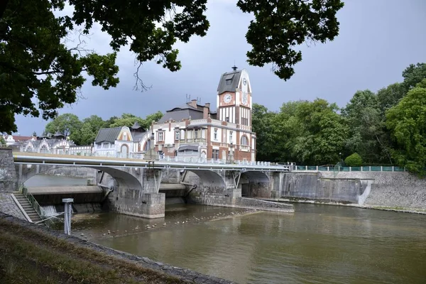 Architectuur van Hradec Kralove — Stockfoto