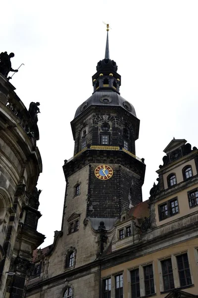 Arkitekturen från Dresden — Stockfoto