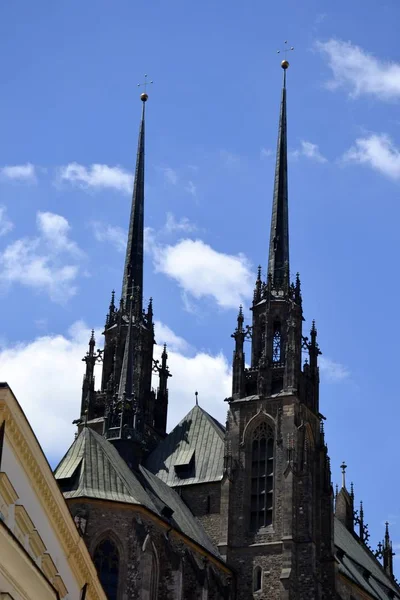 Details and architecture from Brno — Stock Photo, Image