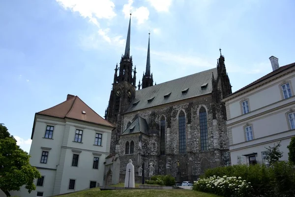 Detaljer och arkitektur från Brno — Stockfoto