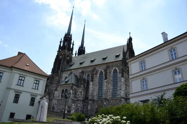 Ayrıntılar ve Brno gelen Mimarlık — Stok fotoğraf