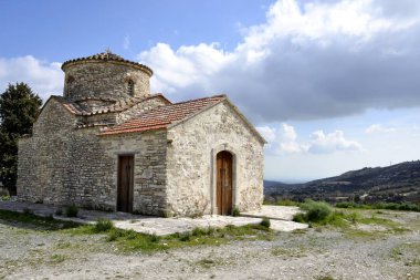 Mimari Kato Lefkara köyde old Church