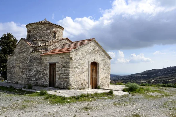 Mimari Kato Lefkara köyde old Church — Stok fotoğraf