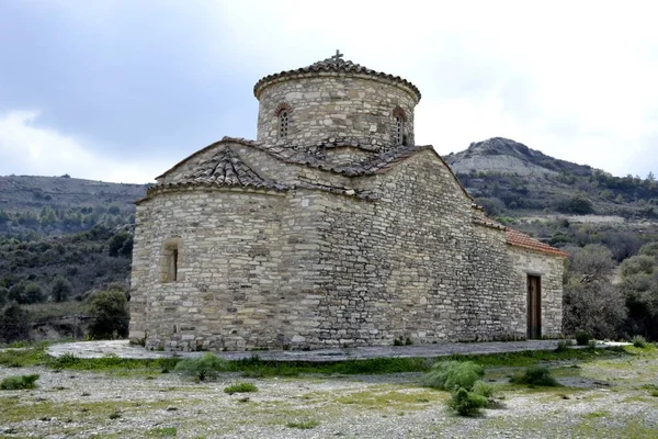 Mimari Kato Lefkara köyde old Church — Stok fotoğraf