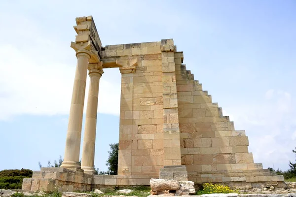 Architektura z Sanktuarium Apollon Hylates — Zdjęcie stockowe