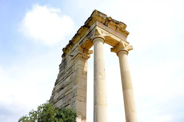 Arkitektur från helgedomen i Apollon Hylates — Stockfoto