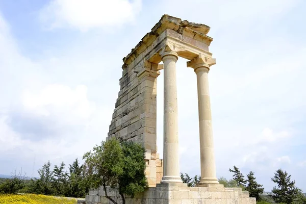 Het platform van het heiligdom van Apollon Hylates — Stockfoto