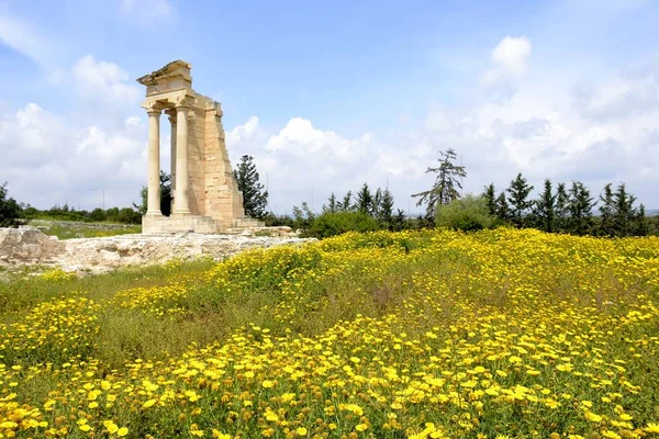 Het platform van het heiligdom van Apollon Hylates — Stockfoto