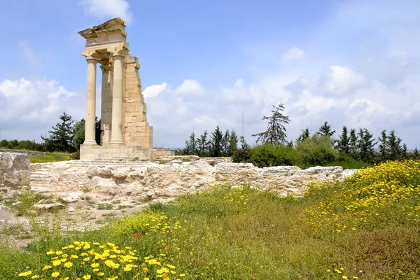 Архітектури від святилища Apollon Hylates — стокове фото