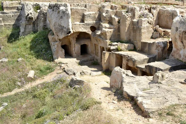 Old ruins from Paphos in Cyprus — Stock Photo, Image