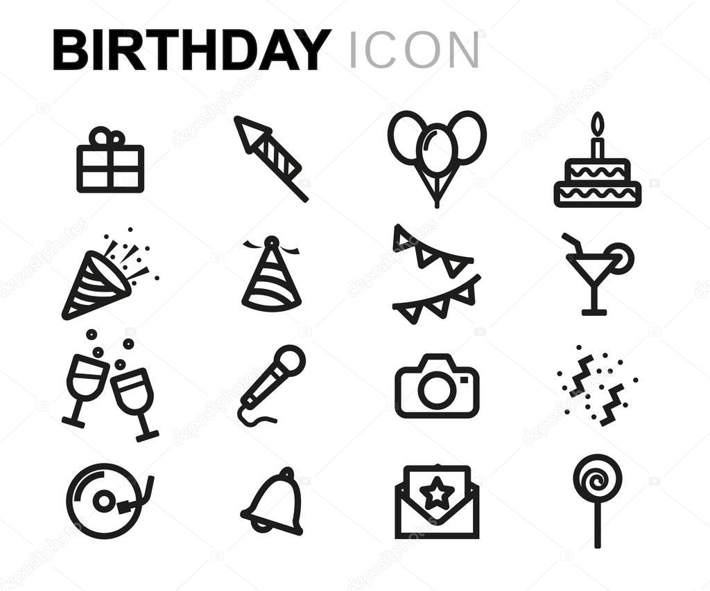 Số lượng các icons sinh nhật vector tuyệt đẹp và đa dạng sẽ khiến bạn thích thú. Hãy xem qua để tìm kiếm những biểu tượng sinh nhật xinh đẹp nhất để làm nổi bật bức ảnh của bạn!
