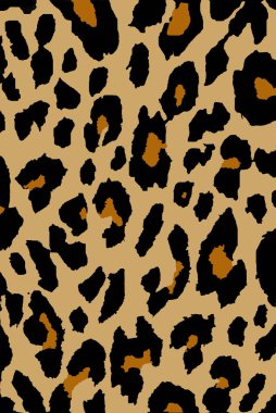 Leopar desen tasarım: sorunsuz arka plan