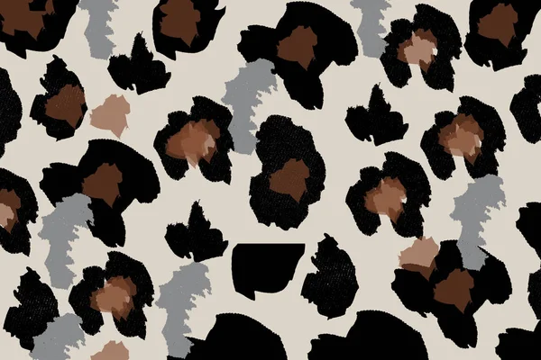 Leopar desen tasarım: sorunsuz arka plan