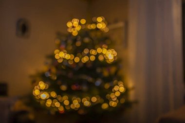 Renkli, bulanık ışık noktaları Renkli, bulanık bir Po kadar uygun