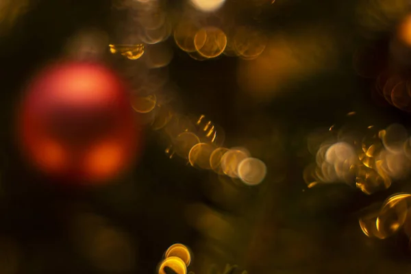 Coloridos puntos borrosos de luz adecuados como atmósferas perfectas — Foto de Stock