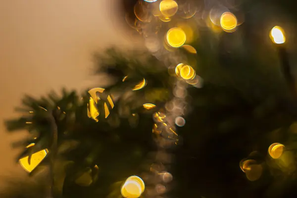 Coloridos puntos borrosos de luz adecuados como atmósferas perfectas — Foto de Stock