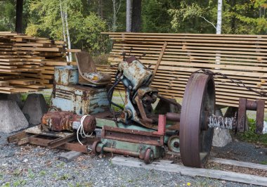Relics from the time of ore extraction in Nordmark / Varmland / 