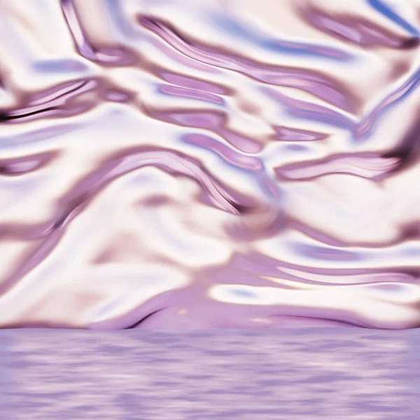 Delicate Pink Smooth Metallic Background Illustration — Stock Photo, Image