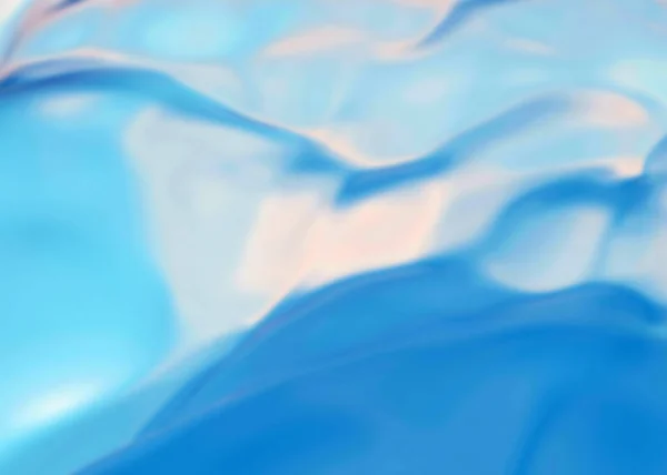 Mavi Kumaş Katlanır Yumuşak Odaklanır Bulanıklaşır Hazırlayıcı — Stok fotoğraf