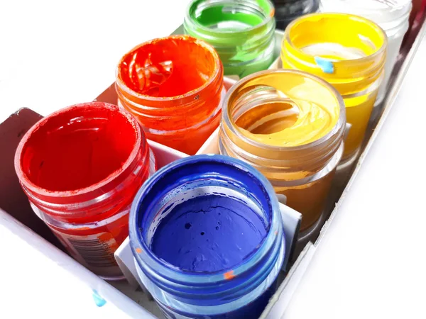 Bunte Aquarelle — Stockfoto