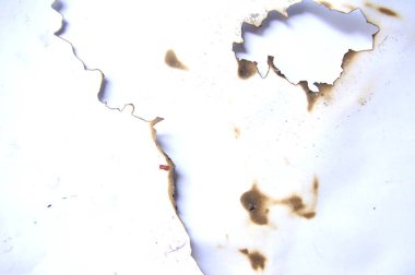 Soyut resim yanmış kağıt