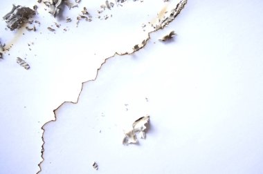 Soyut resim yanmış kağıt