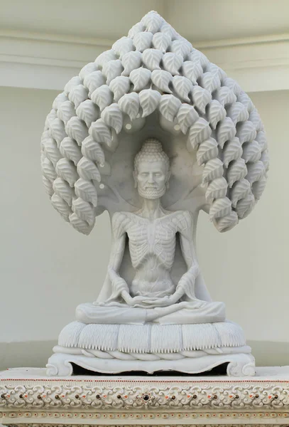 Μαρμάρινο άγαλμα του Βούδα — Φωτογραφία Αρχείου