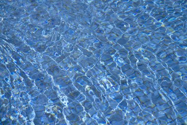 Su yüzey dalgalanma üzerinden arka plan