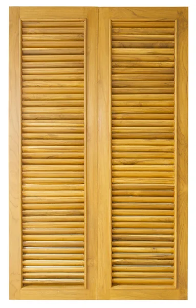 Pannello porta in legno — Foto Stock