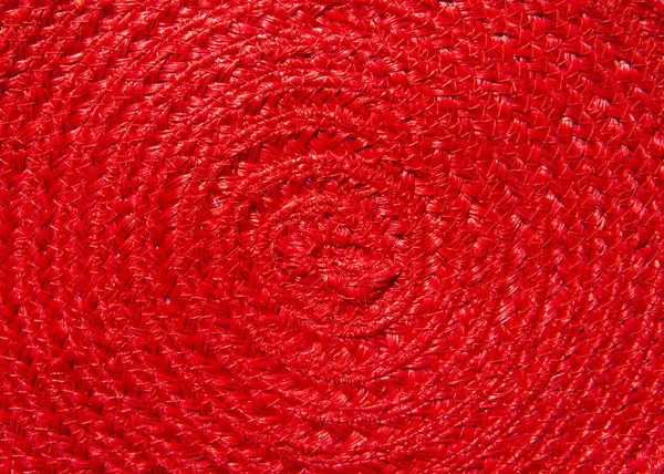 Czerwony Splot Wzór Lub Tła — Zdjęcie stockowe