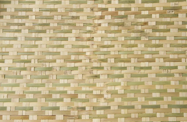 Padrão Tecido Cesta Bambu — Fotografia de Stock