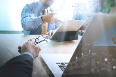 İş takım toplantısı mevcut. profesyonel yatırımcı yeni çalışma