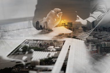 İş takım toplantısı mevcut. profesyonel yatırımcı yeni çalışma